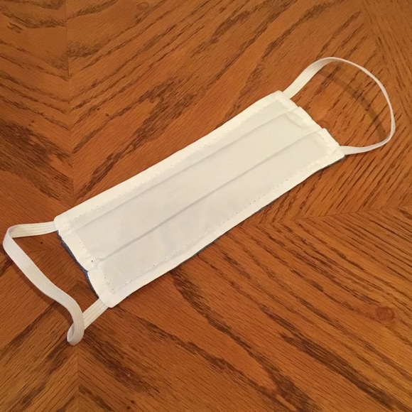 Denim Face Mask (Pleated) - Picture 3 of 8